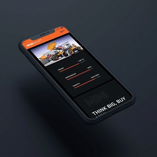 The New #IRON Site THINKING BIG www.iron-group.com | IRON Group