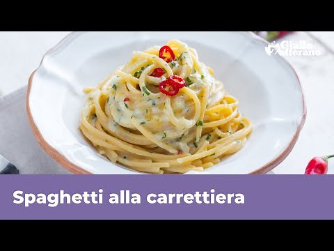 SPAGHETTI ALLA CARRETTIERA: ready in 10 minutes, easy and tasty!