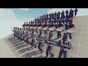 Napoleonic Army vs Crusader Knights | Muskets vs Swords in Epic TABS Showdown