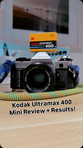 Kodak Ultramax 400 Review While @kodak Ultramax may have a fresh new look with a completely redesigned box and cartridge, it’s still the iconic color negative film we know and love - with beautiful saturation, medium contrast, amazing latitude, and an affordable price point. It’s not only one of our most developed films here at The Darkroom, but also one of our go-to color films. To learn more about this film, check out our Film Index - and to pick up a few rolls, visit the @filmphotographyproje