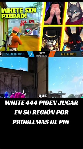 LATAM vs White 444: Free Fire Regional Play Issues