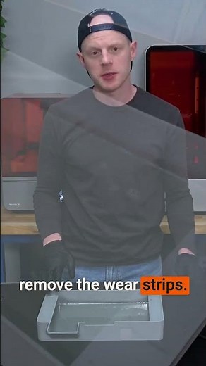 Prep Your Tank For Resin Debris Filtering! Wear Strip Removal #formlabs #3dprinting #resin