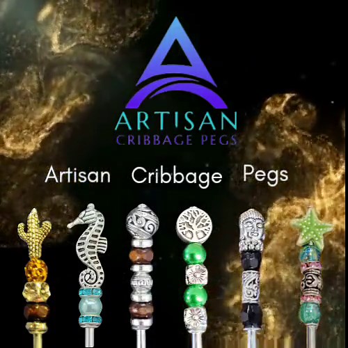 Birthstone Cribbage Pegs – Handmade Artisan Pegs - Etsy Canada
