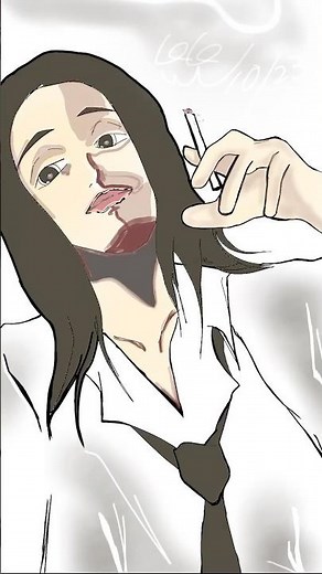 【初心者🔰】指描き たばこ #イラスト #art #drawing #オリジナル #初心者 #shorts