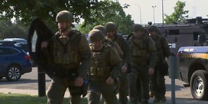 Law enforcement and first responders practice active shooter drill