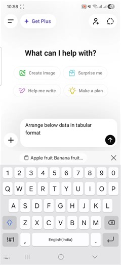 You wants Convert List data in Tabular Format using AI? #Ai #chatgpt #prompt