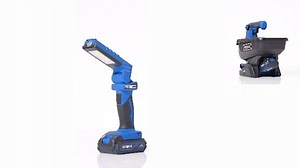 Scheppach 20V Akku Hand Kompressor C-AC20-X | 7 bar Arbeitsdruck | LCD Display Anzeige | LED-Arbeitsleuchte | mobil und tragbar | mit 6-tlg Zubehörset | Handkompressor ohne Akku & Ladegerät