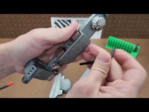 How to use Wolverine Angle Gauges with the Bitzenburger fletching jig.