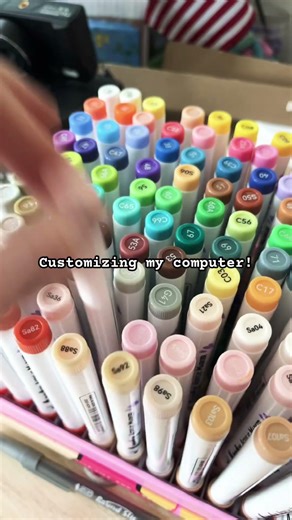 Customizing my computer! #viral #art #shortsfeed #shorts #short #shortvideo #youtube #ytshorts #fyp