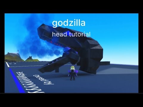 godzilla head tutorial plane crazy