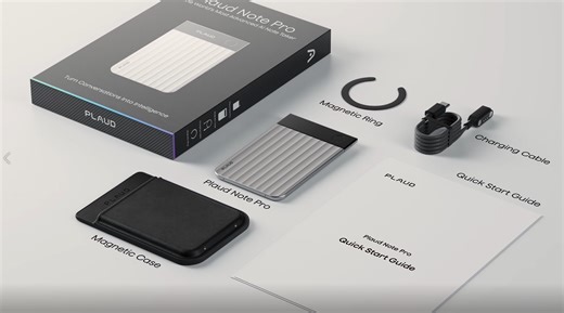 Watch Plaud Note Pro AI Voice Recorder Unboxing on Amazon Live