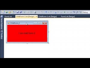 Practical VB.NET Tutorial- Form in Form/Docking Windows (Part-1)