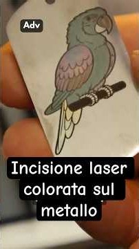 Incisioni laser colorate sul metallo con xTool F2