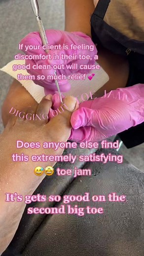 Toe Jam Meme and Oddly Satisfying Nail Tech Problems