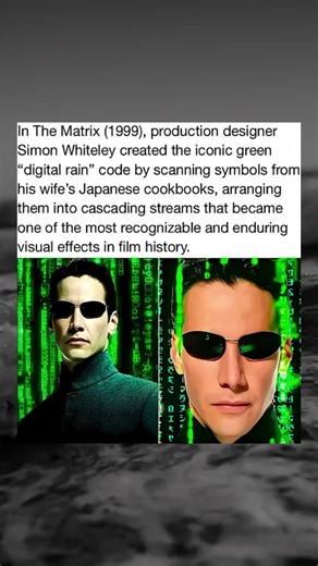 The Secret Recipe Behind The Matrix's Iconic Green Code#shorts