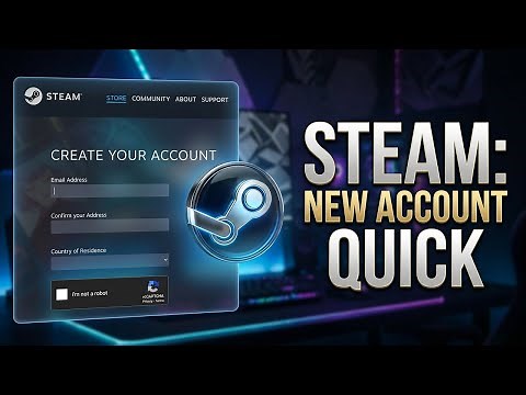 How To Create Steam Account