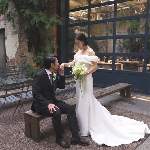 Buckley Photo + Video on Instagram: "Suji & Jaeheon @ Millwick FilmMyWedding.com Venue | @millwick_dtla Wedding Planner | @blush.events Photography | @simplymod_ Videography | @buckleyvideography Makeup | @makeup__suji Florist | @mohe.floral Cake | @tongtongcake Photo Booth | @lovememorephotobooth Catering | @hungrybearcatering DJ | @valentine_entertainment Wedding Dress | @weddinghouse_la . . . . . #2027wedding #2026wedding #millwick_dtla #millwick_dtlawedding #millwick_dtlaweddings #millwick_d