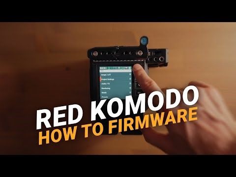 How to update firmware on RED Komodo | 1.7.0 Beta