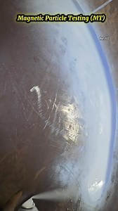 Magnetic Particle Testing (MT) #welding #welder #reelsmax #foryoupage #repair #highlightseveryonefollowers | He Riz