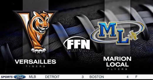Marion Local escapes Versailles 20-19 for 70th straight win