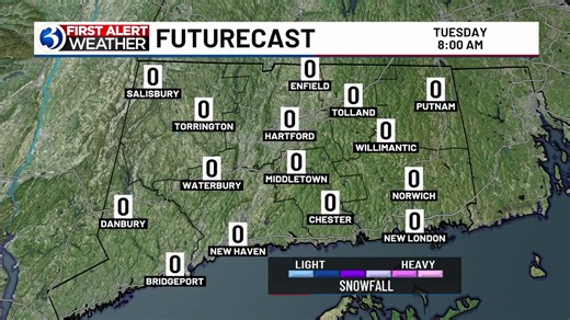 A calm start, but it doesn't stay that way today! A mixed bag is on the way! | WFSB - Channel 3 Eyewitness News