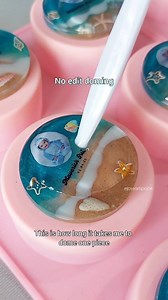 1. Let the resin thicken before you pour 2. Pour in the middle and let the resin run on its own. Don't pour too much 3. Move the resin to the blank spaces 4. If you see patches, just put a drop or two on it Happy crafting! 🫰🩷 #resinforbeginners #resinhacks #howtoresin #resindoming #resinhobby #resindiy #smallbusinessbigdreams #resin #resincrafts #ResinFun #fblifestyle #handmade handm | Ejoy's Art Space