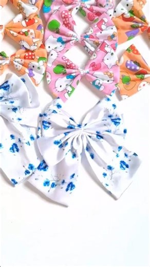 make a layered bow #tutorial #bows #bowmaking #supportmychannel #womeninbusiness #diy