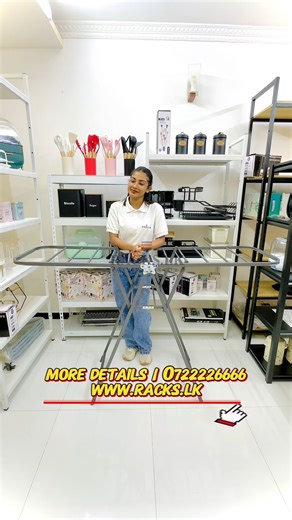 Dry more. Fold fast. Live tidy. 🖤☀️ Meet the Foldable 2-Layer Standing Clothes Drying Rack — your lightweight, space-saving laundry hero. Open. Dry. Fold. Repeat. No drilling. No hassle. No clutter. 💪 2-Layer capacity — hang more clothes in less space. 🖤 Black steel frame — strong, stable & modern. 🏠 Perfect for indoor or outdoor drying — bedrooms, balconies, bathrooms & laundry areas. 🚀 Portable & foldable — moves anywhere, stores anywhere. 💨 Breathable design for faster, cleaner drying. 