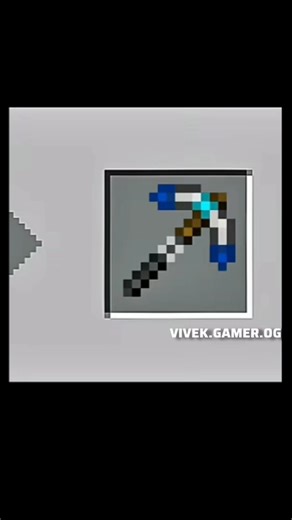custom pickaxe In minecraft #minecraft​ #shorts​ #youtube​