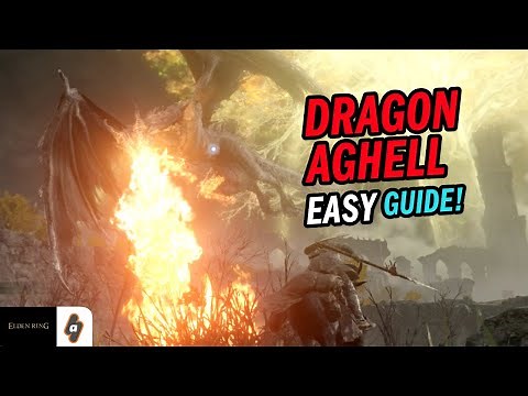 EASY GUIDE: How to defeat the Flying Dragon Aghell (Samurai Class)| Elden Ring Walkthrough
