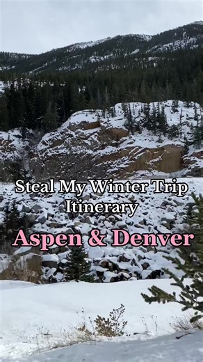 Winter Trip Itinerary: Aspen & Denver Adventure