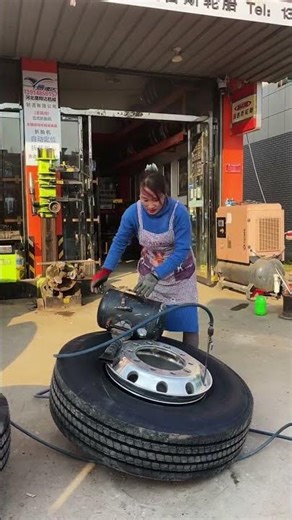 How to Fast Change tires and Repair Machine and Easy Change tires Part 5521