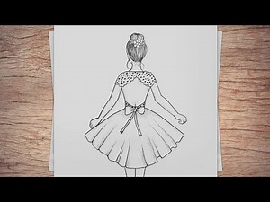 آموزش نقاشی دخترانه / نقاشی دختر / آموزش نقاشی ساده برای دخترها / نقاشی فانتزی دخترانه / نقاشی آسان
