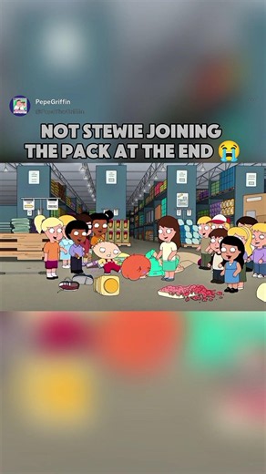 Even Stewie joined the store beatdown 😂 #Shorts #FamilyGuy