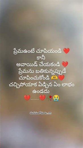 There's no point in crying over death.