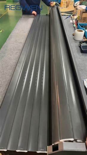 Electric Remote-Controlled Shutter | Smart Shading Solution #aluminumwindows #AluminumShutters