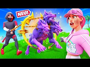 DREIKÖPFIGER HUND in Fortnite! Wir kaufen so viele EXOTISCHE WAFFEN in einer Runde wie es geht