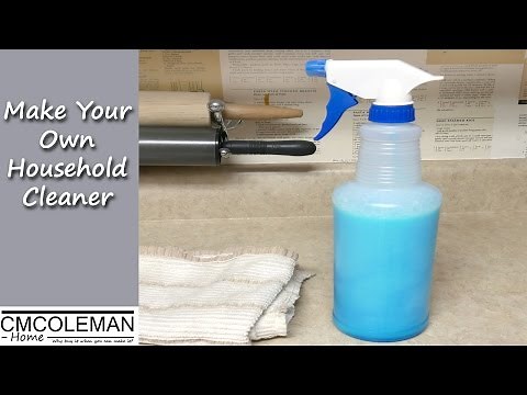 Homemade Spray Cleaner, Easy DIY Cleaner