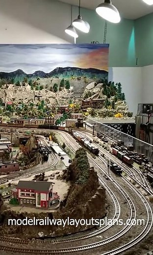 8x8 N scale model railroad #train #modeltrainlayout #N scale