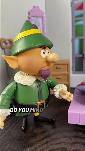 Dentist would rather trade places with Rudolph’s Hermey the Elf… 🤣