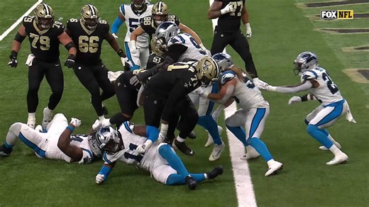 Devin Neal finds the hole on 4-yard TD run | Saints-Panthers Highlights | 2025 NFL Week 15