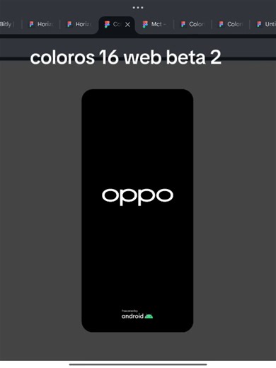 coloros 16 WEB beta 2 coming soon. ok remember it's figma so please no hate commands. altho who needs early access of beta 2?