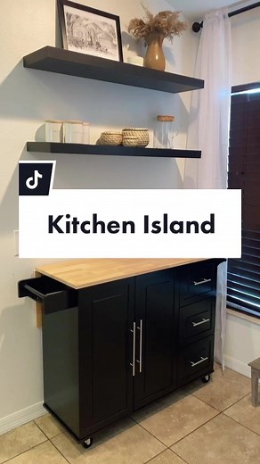 Innovative Kitchen Island on Wheels for Extra Storage and Functionality