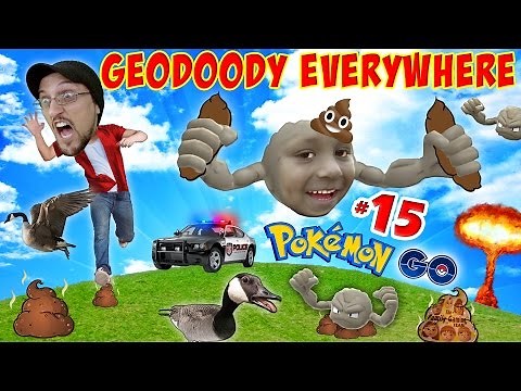 GEO-DOODEY MINES! P o o p Explosion + ♫ HITMONCHAN ♫ + POLICE?!?! (FGTEEV POKEMON GO Part 15)