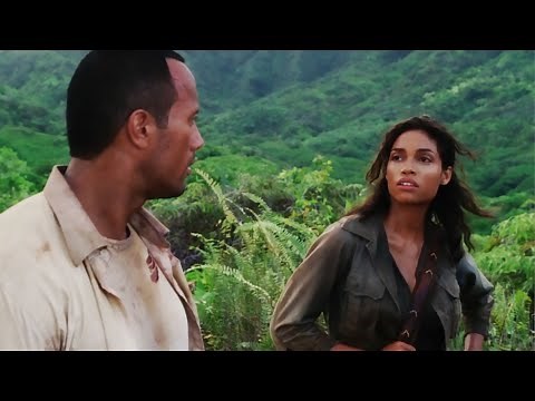 Dwayne Johnson & Rosario Dawson Scene From The Rundown