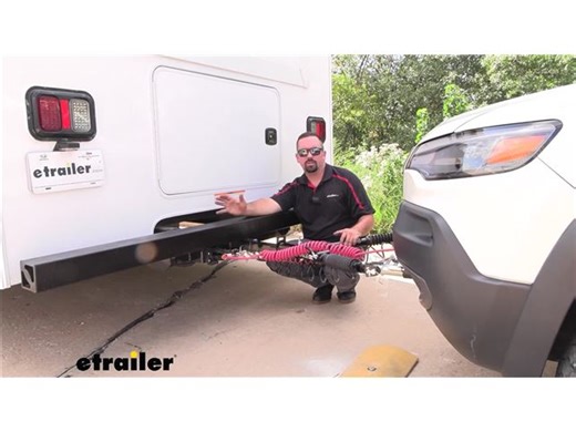 How the Blue Ox Alpha Non-Binding Tow Bar Fits - 2024 Ford E-Series Cutaway