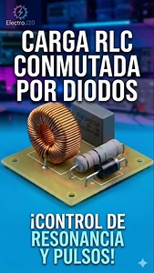 ¿Sabías que un circuito RLC con diodos puede generar picos de tensión mucho mayores que la fuente? ⚡ En conmutación resonante, L y C almacenan energía, y el diodo decide cuándo y cómo se libera. 👉 El error mortal: subestimar la tensión resonante y terminar con condensadores explotados. Guárdalo si diseñas electrónica de potencia 🔧 #ElectronicaDePotencia #CircuitosRLC #Resonancia #ElectroJ20 #IngenieriaElectronica | Electro Juan-J20