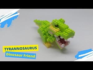 DAISO Tyrannosaurus | Dinosaur Block | Lego | Petit Block #build #block #brick #lego