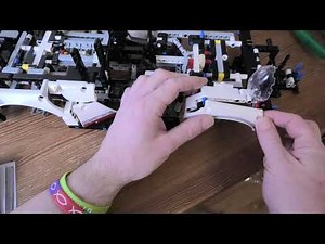 Building Lego Technic Porsche 911 RSR SET 42096 PART 5 4K