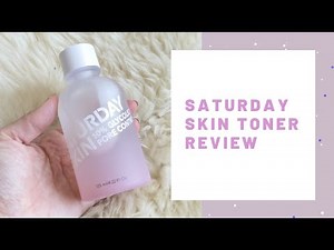 Saturday Skin Review - The Pore Clarifying Toner | Friedia